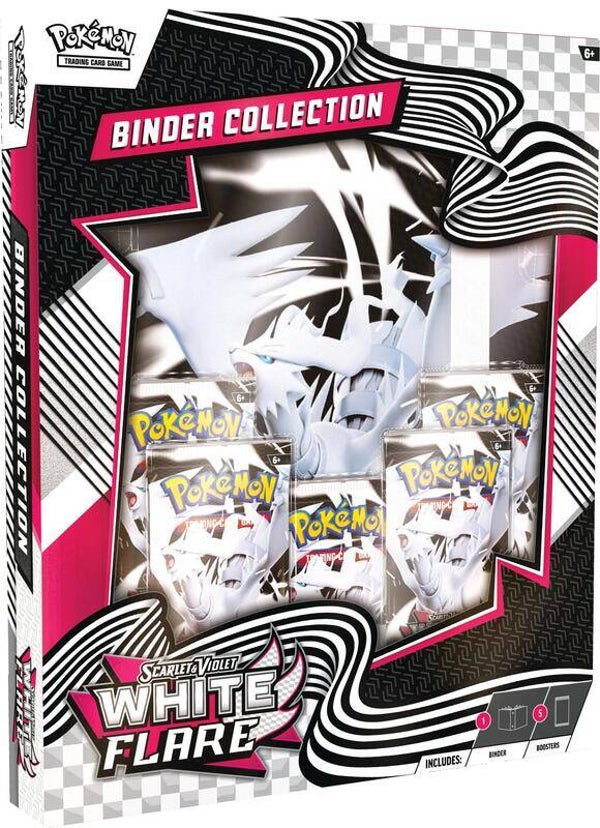 Pokemon White Flair Binder collection