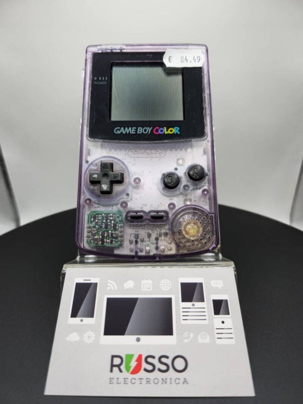 GameBoy Color Transparant Blue