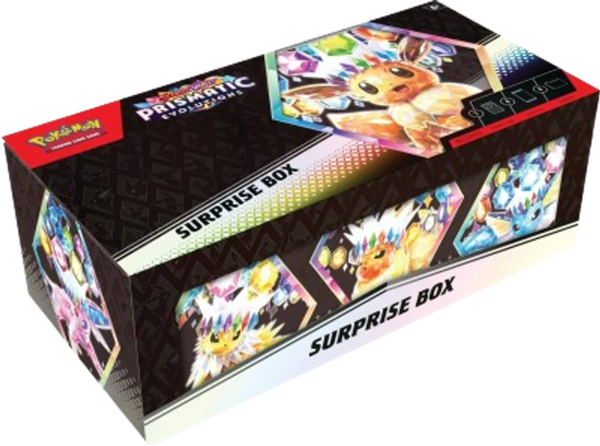 Pokémon TCG Scarlet & Violet Prismatic Evolution surprise Box