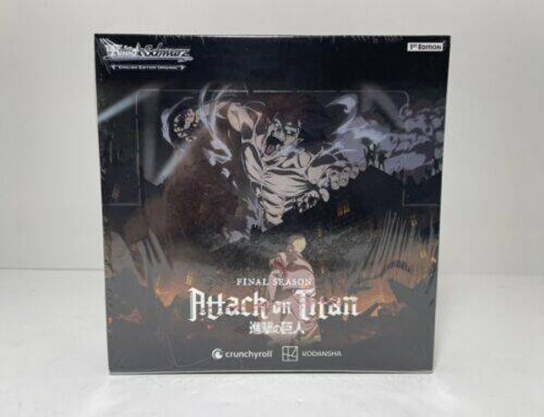 Weiss Schwarz Final Season Attack Of Titan 1st Edition Booster Box