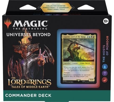 MTG Universe Beyond The Lord of the rings - Tales of Middle Earth - Commander Deck - The Hosts of Mordor