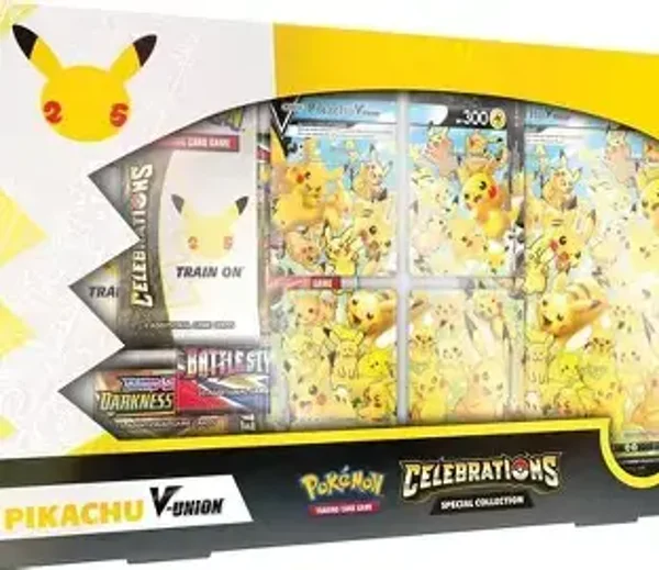 Pokémon TCG Celebrations Special Collection Pikachu V-union
