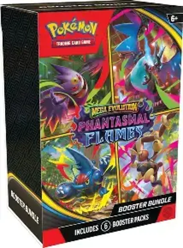Pokémon Phantasmal Flames Booster Bundle (6 Booster)