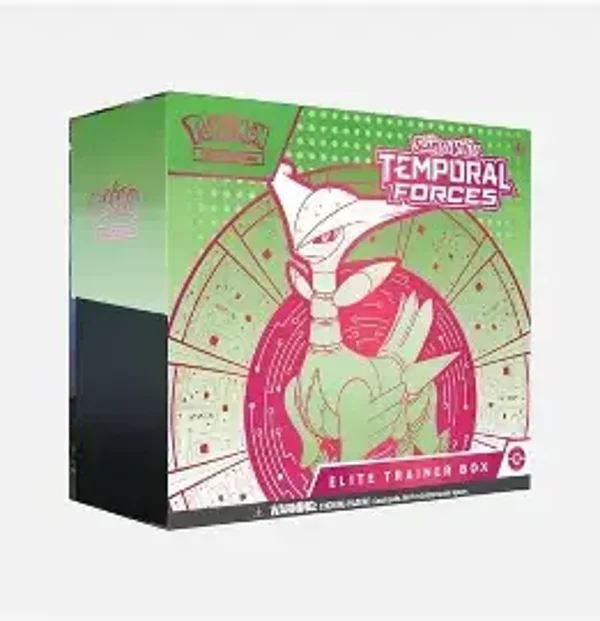 Pokémon TCG Scarlet & Violet - Temporal Forces Iron Leaves ETB