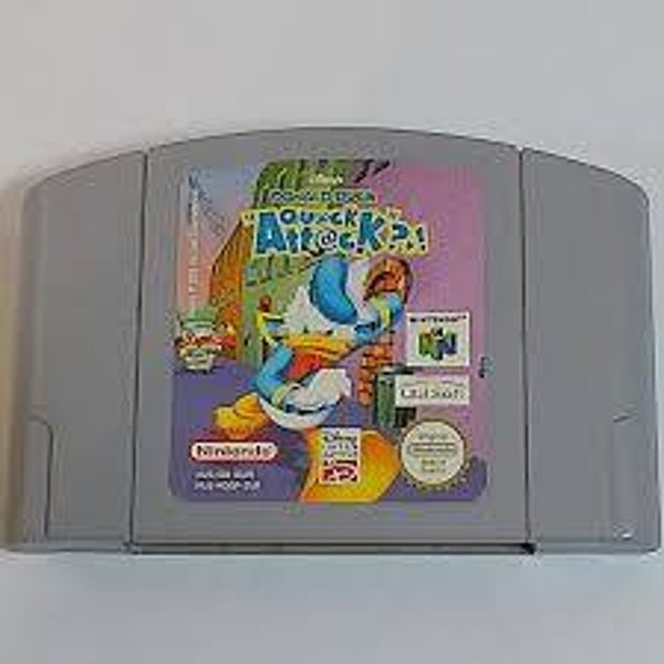 Game Nintendo 64 Donald Duck Qu@ck Att@ck