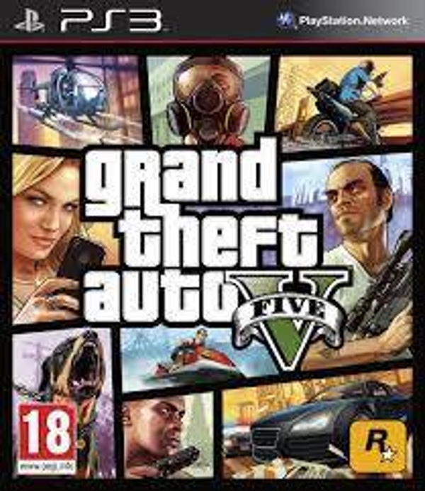 Game Playstation 3 Grand Theft Auto V
