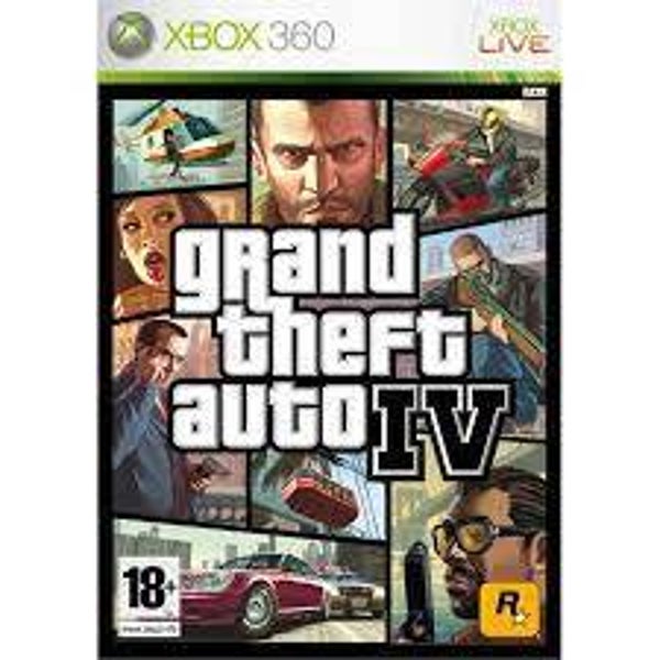 Game Xbox 360 Grand Theft Auto 4