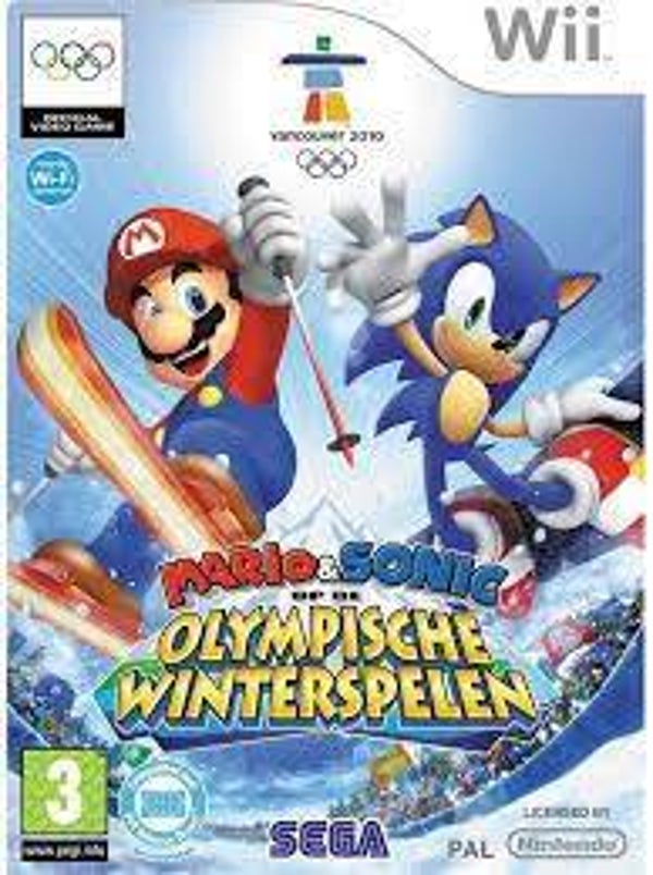 Game Wii Mario&Sonic op de Winterspelen