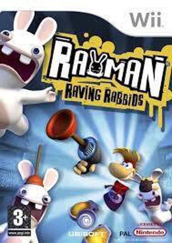Game Wii Rayman Raving Rabbids