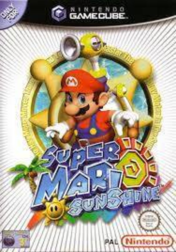Game Nintendo Gamecube Super Mario Sunshine