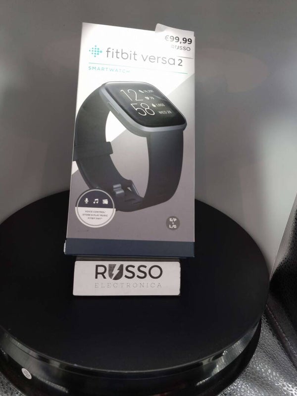 Fitbit Versa 2 - Smartwatch - Zwart