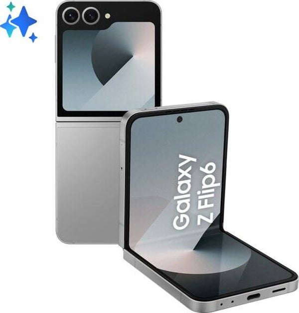 Samsung Galaxy Z Flip6 5G 512Gb Zilver Nieuw
