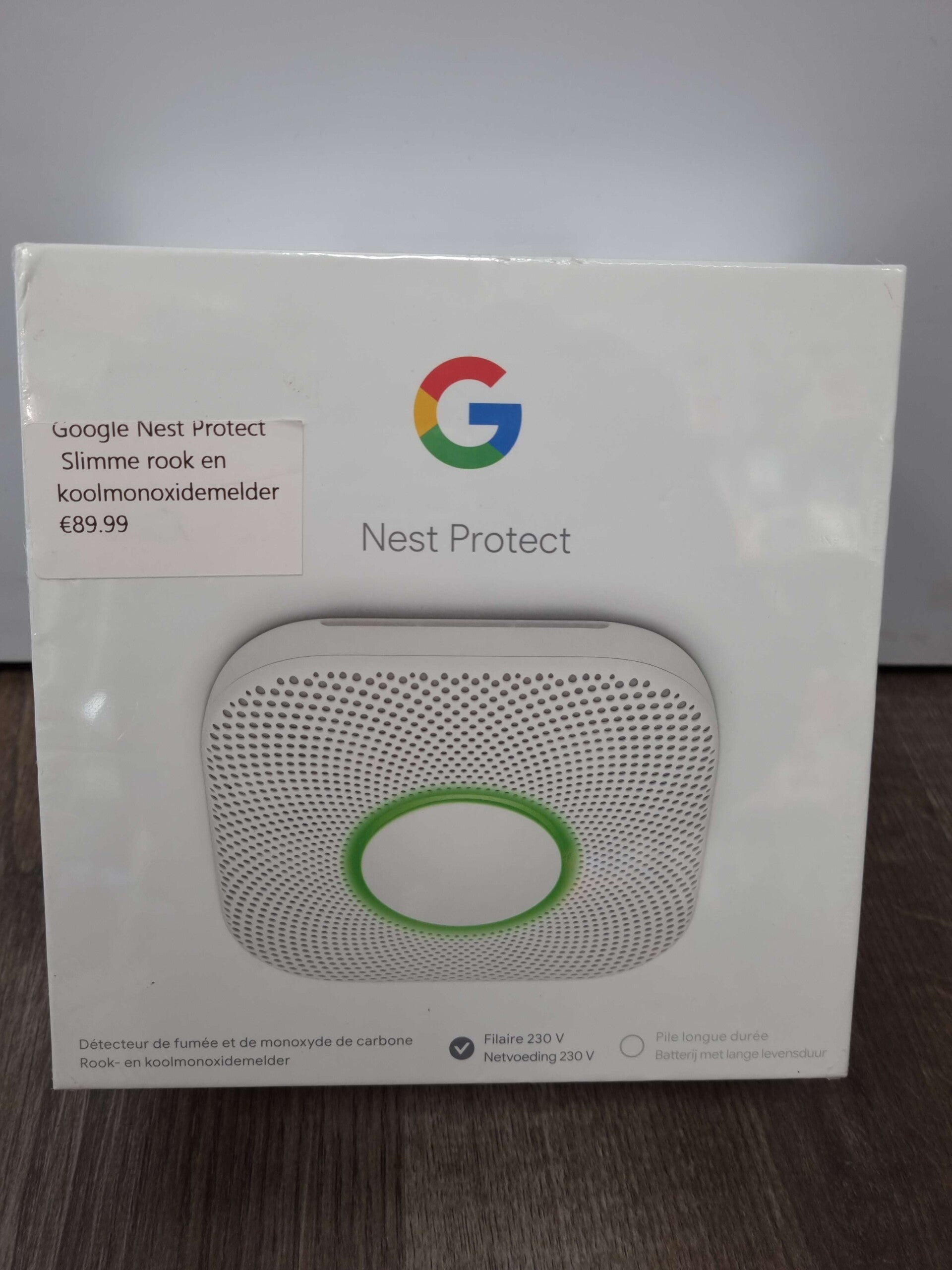Google Nest Protect Slimme rook en koolmonoxidemelder