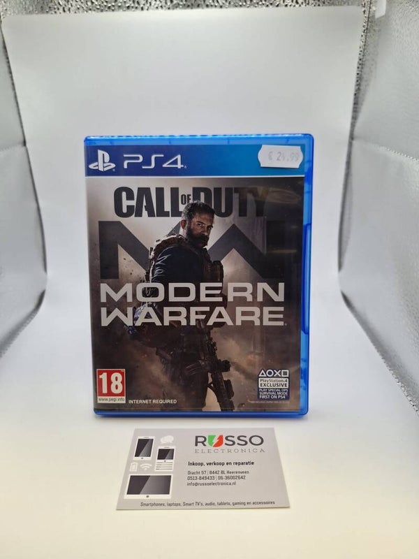 Game Playstation Call of Duty Modern Warfare