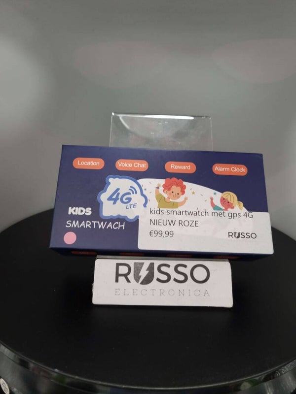 Kids Smartwatch met GPS 4G Blauw&Roze Nieuw