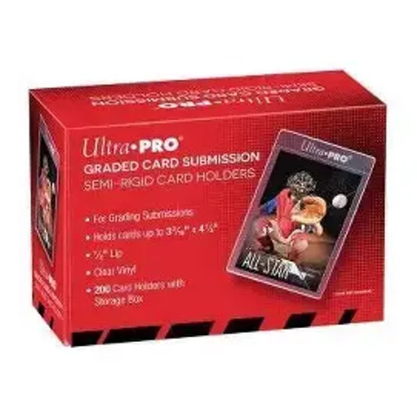 Ultra Pro - Semi Rigid 1/2" Lip Tall Sleeves (200)