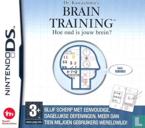 Dr. Kawashima's Brain Training™: Hoe oud is jouw brein?