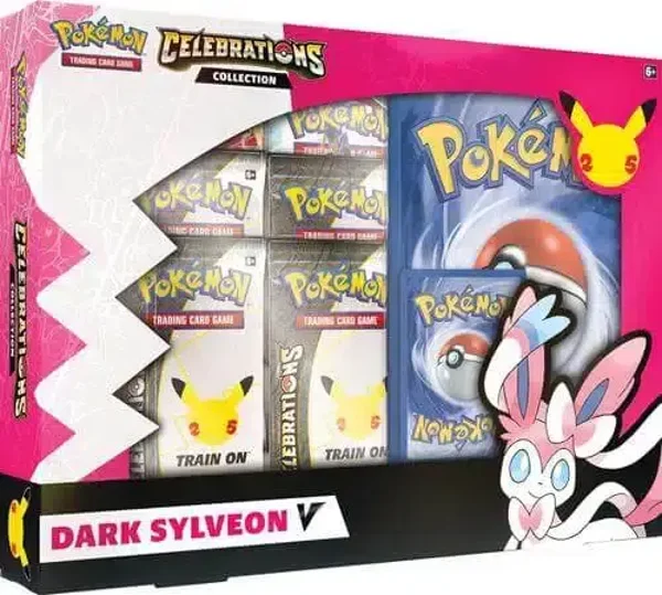 Pokémon TCG Sword & Shield - Celebrations Dark Sylveon V Collection
