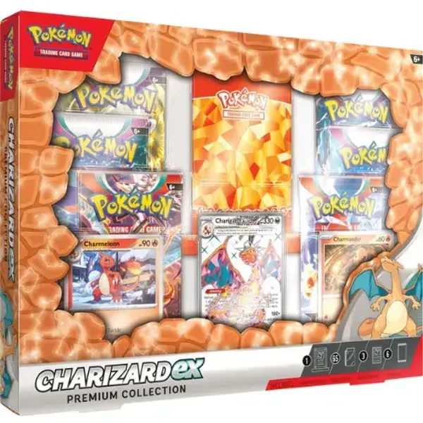 Pokémon TCG Scarlet & Violet - Charizard Ex Premium Collection