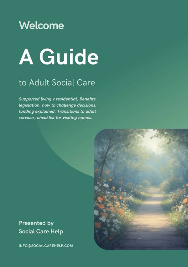 A Guide to Adult Social Care