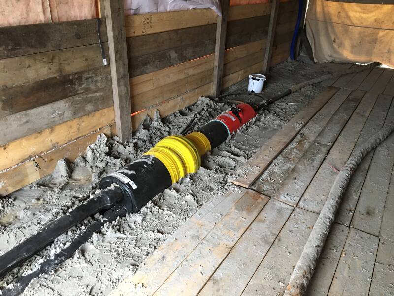50kV stopovergangsverbindingsmof