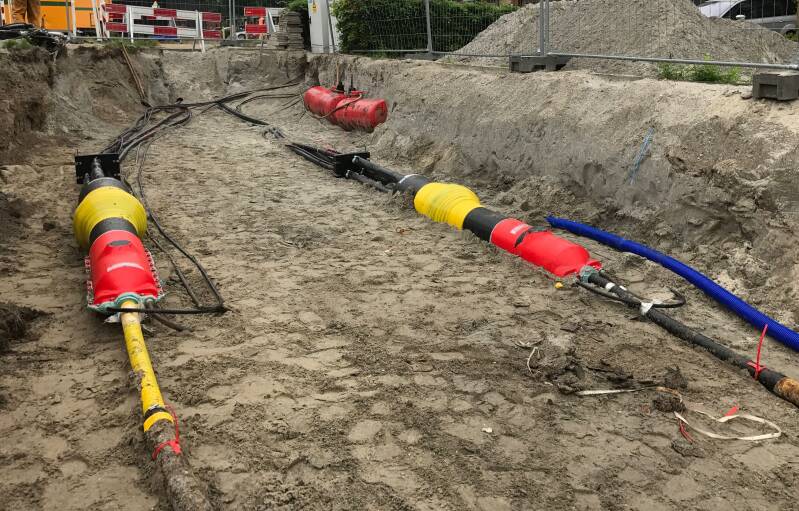 50kV mofverbindingen (olie/kunststof)