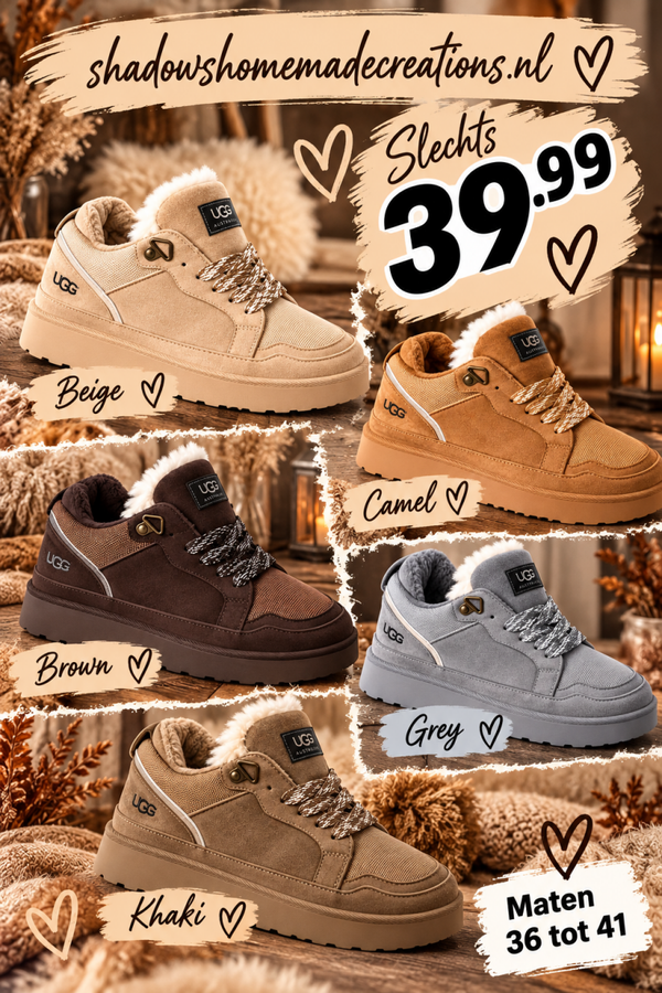 🤎 UGG-style sneakers