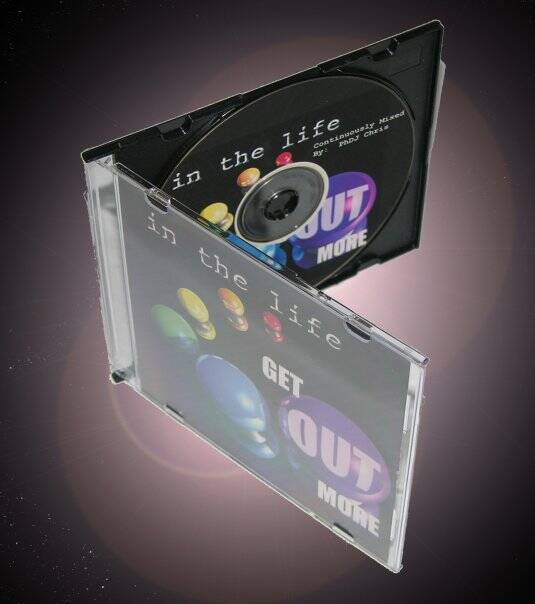 CD Invitation (DJ spinning party created disc for invite)