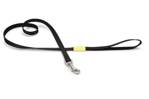 Beeztees nylon Hondenriem Uni zwart 120x15