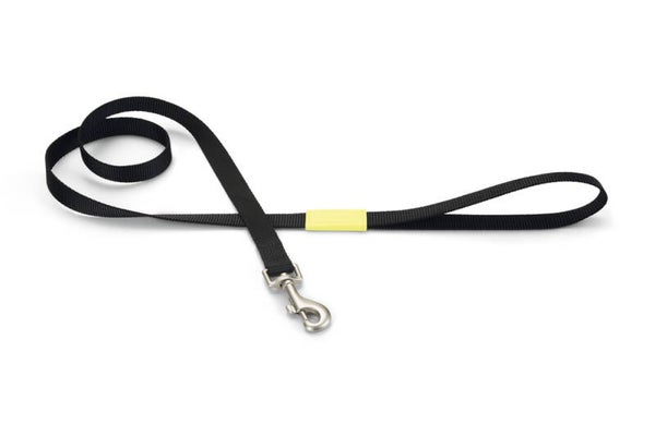 Beeztees nylon Hondenriem Uni zwart 120x20