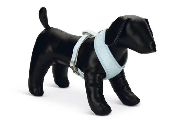 Beeztees Puppy Hondentuig Harno blauw 24-34 cm