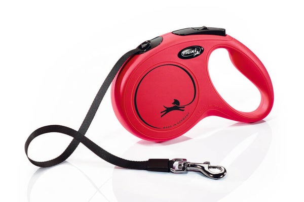 Flexi Hondenriem New Classic Band rood M 5M