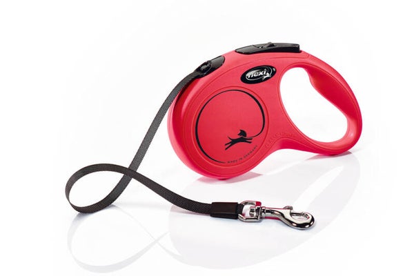 Flexi Hondenriem New Classic Band rood S 5M