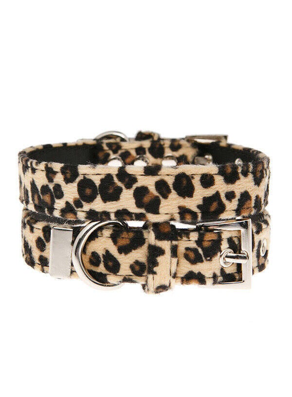 UrbanPup Hondenhalsband Leopard 17-27 cm