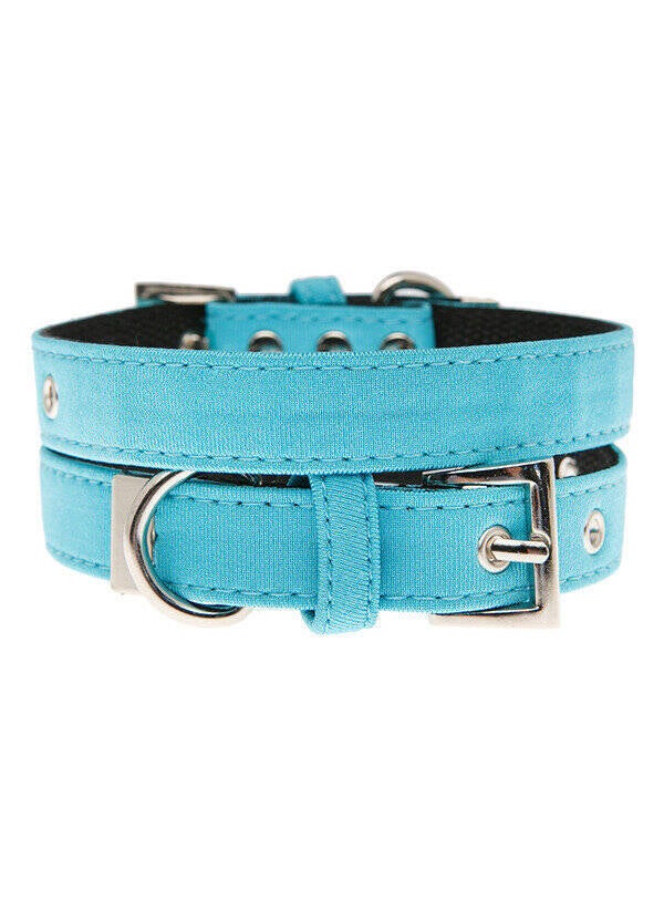 UrbanPup Hondenhalsband Neon Blue 18-28 cm