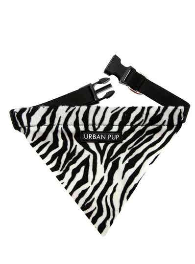 UrbanPup Zebra Bandana 33-40 M