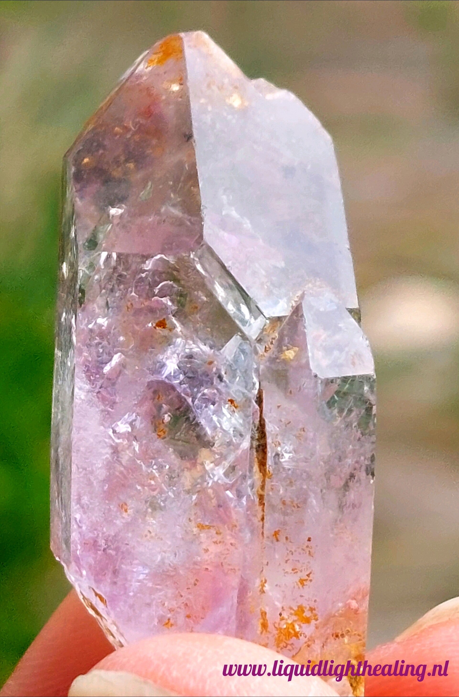 Mother & Child Brandberg Crystal with a touch of Amethist