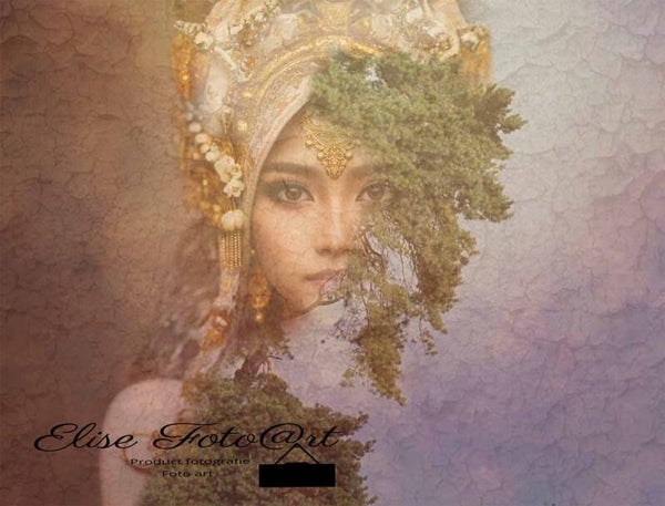 kunst aan de muur "serie beauty and trees"