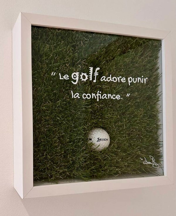"Le golf adore punir la confiance."
