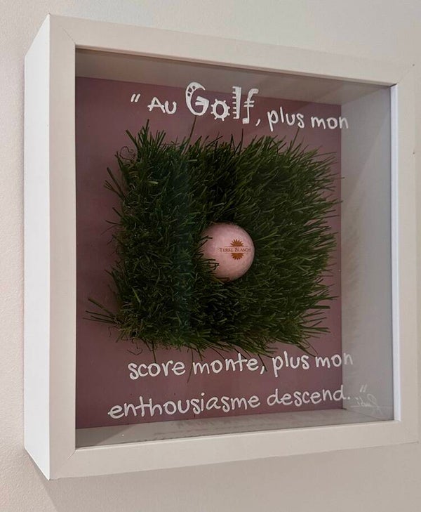 "Au golf, plus mon score monte, plus mon enthousiasme descend."