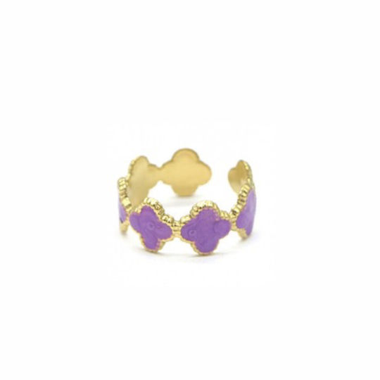 Ring Klaver purple