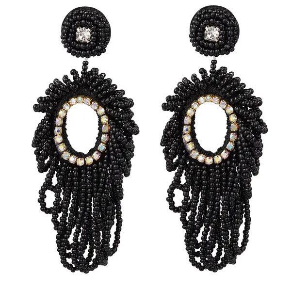 Oorbellen IBIZA BLACK