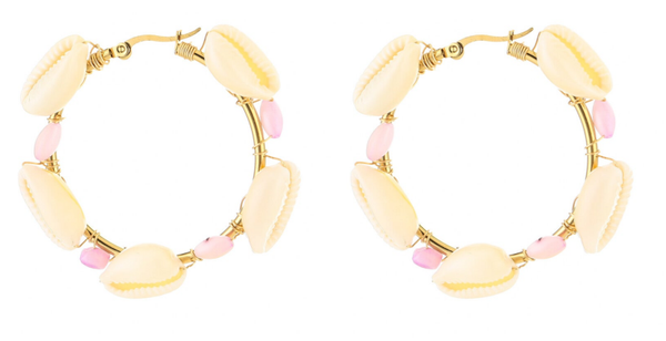 Oorbellen Shellie lila