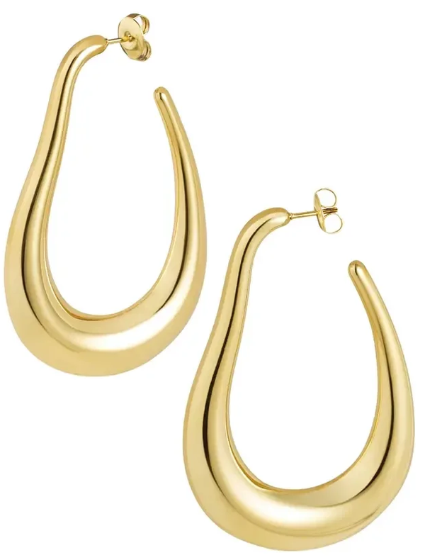 Oorbellen Asymmetrical hoop