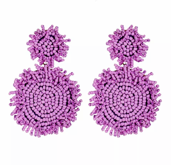 Oorbellen Purple babe