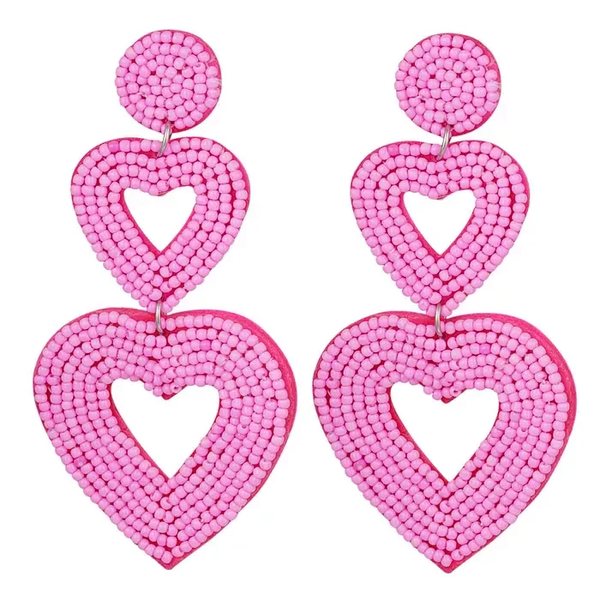 Oorbellen Pink love