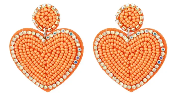 Oorbellen Orange babe