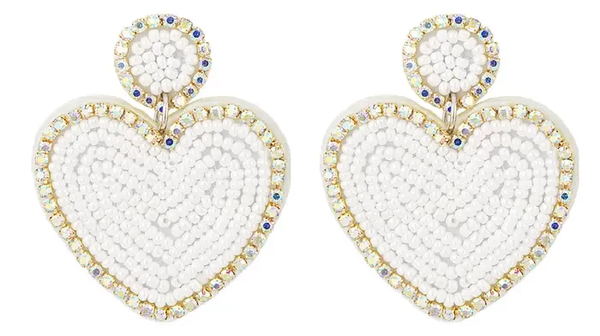 Oorbellen White babe