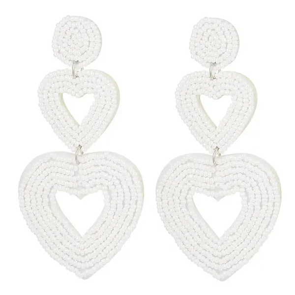 Oorbellen White love