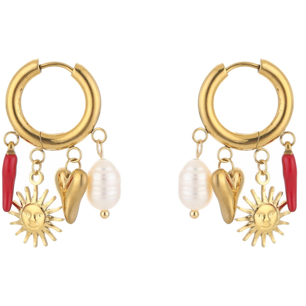 Oorbellen Cha Cha Charms